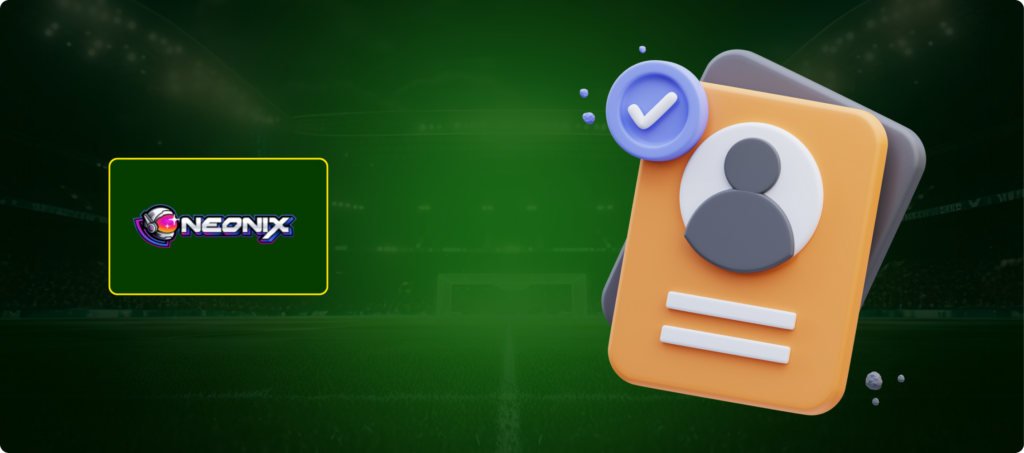 Registration at Neonix Casino Banner