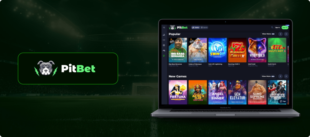 Pitbet Casino Banner