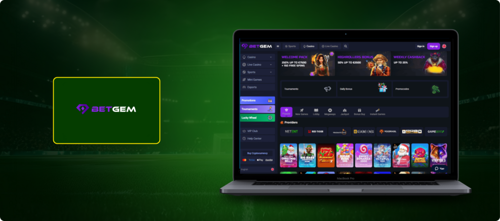 BetGem Casino Banner