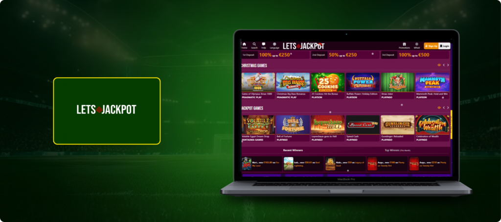 Lets Jackpot Casino Banner