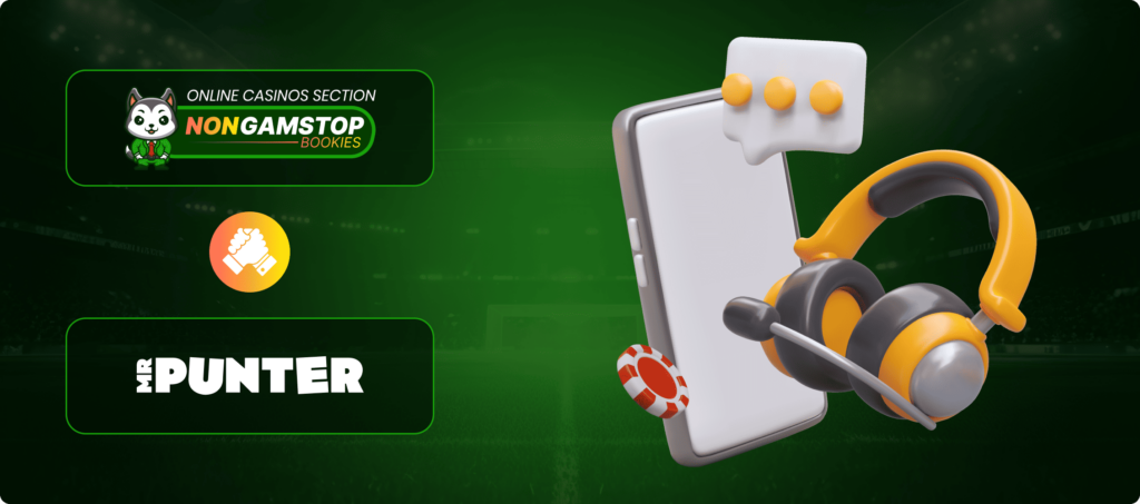 MrPunter Casino Customer Support Banner