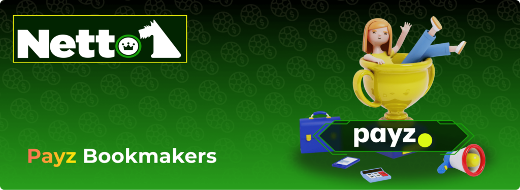 Payz bookmakers banner