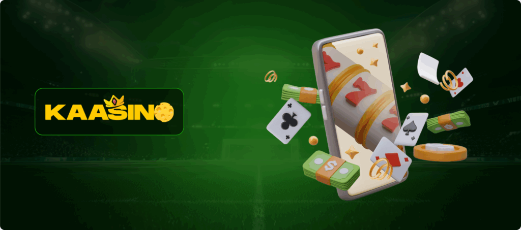 Kaasino Casino on Smartphone Banner