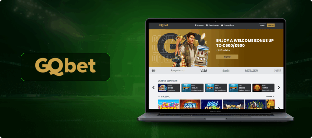 GQbet Casino Banner